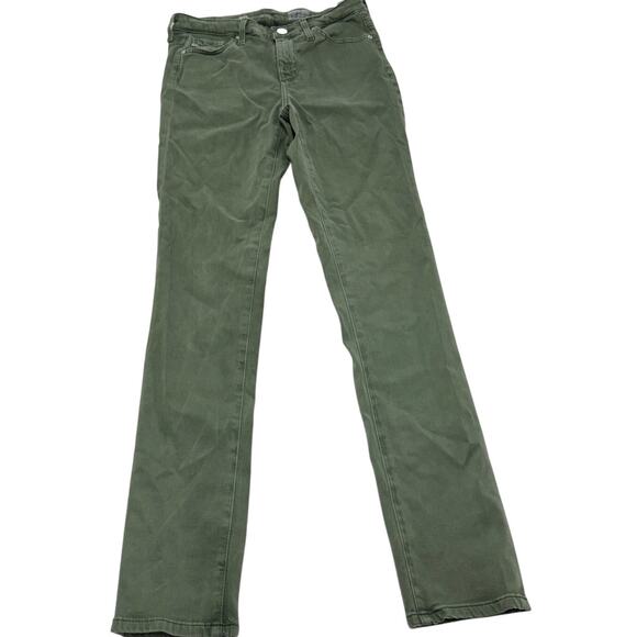 Adriano Goldschmied Jeans Womens 25 Green Prima Cigarette Leg Skinny Pants - Picture 2 of 9